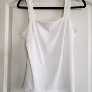 Women's M White Tank Top New